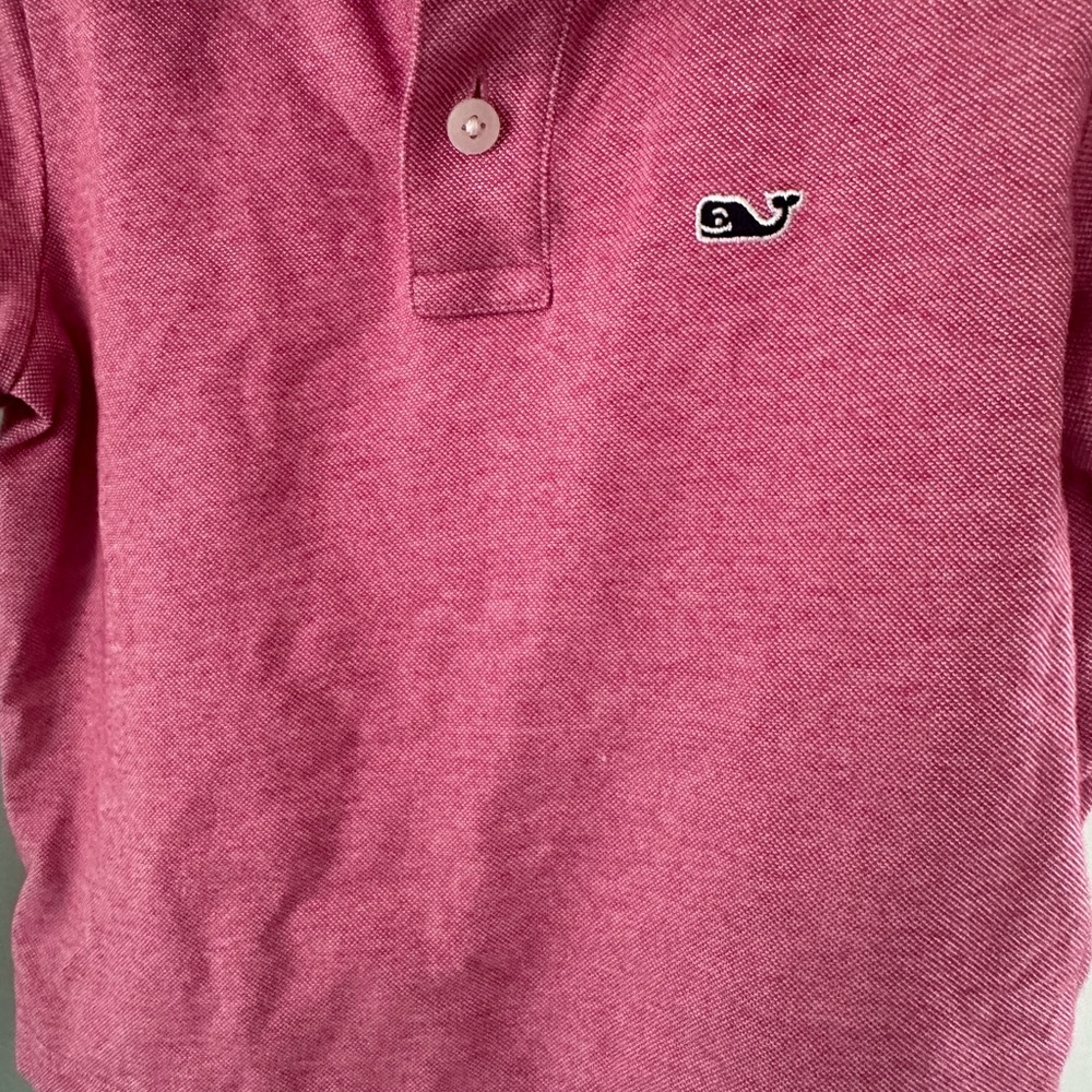 Vineyard Vines Rose-Pink Whale Polo